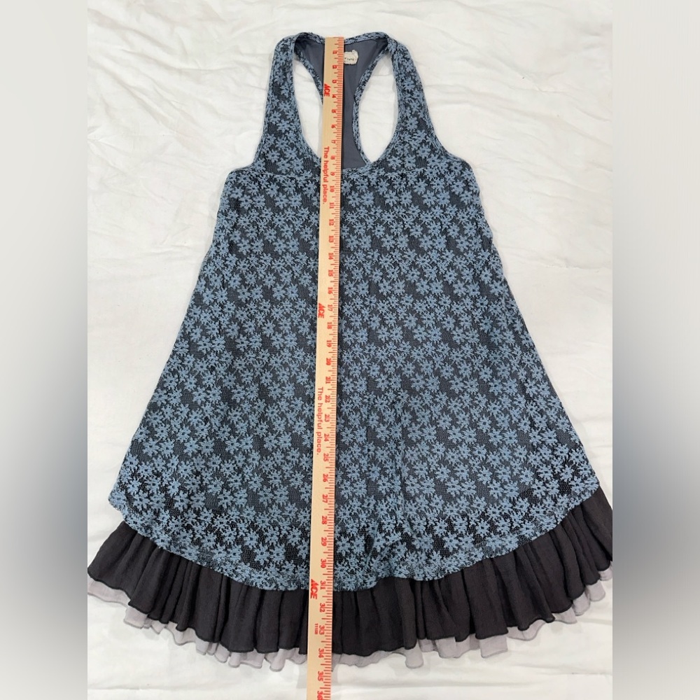 A’reve Racerback Tank Dress‎ with Ruffle Hem size Medium